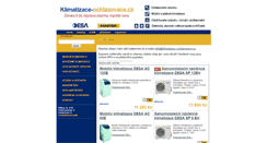 Desktop Screenshot of klimatizace-ochlazovace.cz